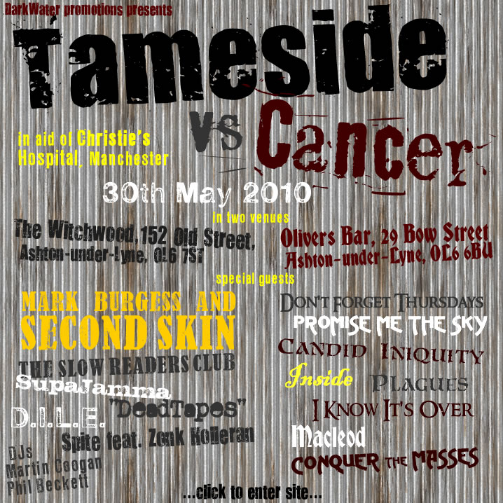 Tameside vs Cancer - click to enter